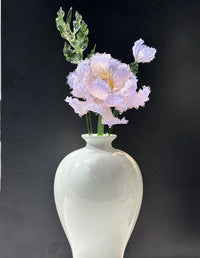 Glazed-Crystal garden rose Ornament