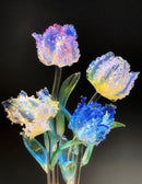 Ethereal Tulips - Colorful Floral Design | Ethereal Tulips with Vibrant Floral Aesthetic Appeal