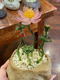 Customisable Lotus Ethereal Ornament - Personalizable Unique Item for Individual Preferences