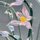 Handmade Glass Freesia - Elegant Floral Design (Customisable Colour)