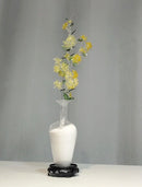 Handmade Lampwork Glass Osmanthus 45cm Decorative Floral Arrangement in Elegant Vase