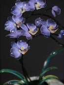 Handmade Lampwork Glass Orchid Figurine – Phalaenopsis