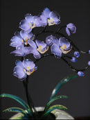 Handmade Lampwork Glass Orchid Figurine – Phalaenopsis